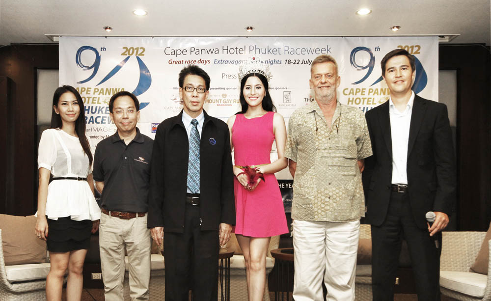 เคป พันวา โฮเทล ภูเก็ต เรสวีค 2555 เปิดตัวสปอนเซอร์ใหม่ ฉลอง 9 ปี แข่งเรือใบนานาชาติ